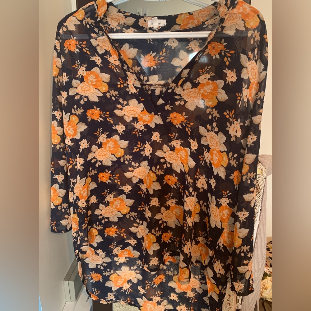 TEENBELL HIGH LOW BLOUSE 20” PTP